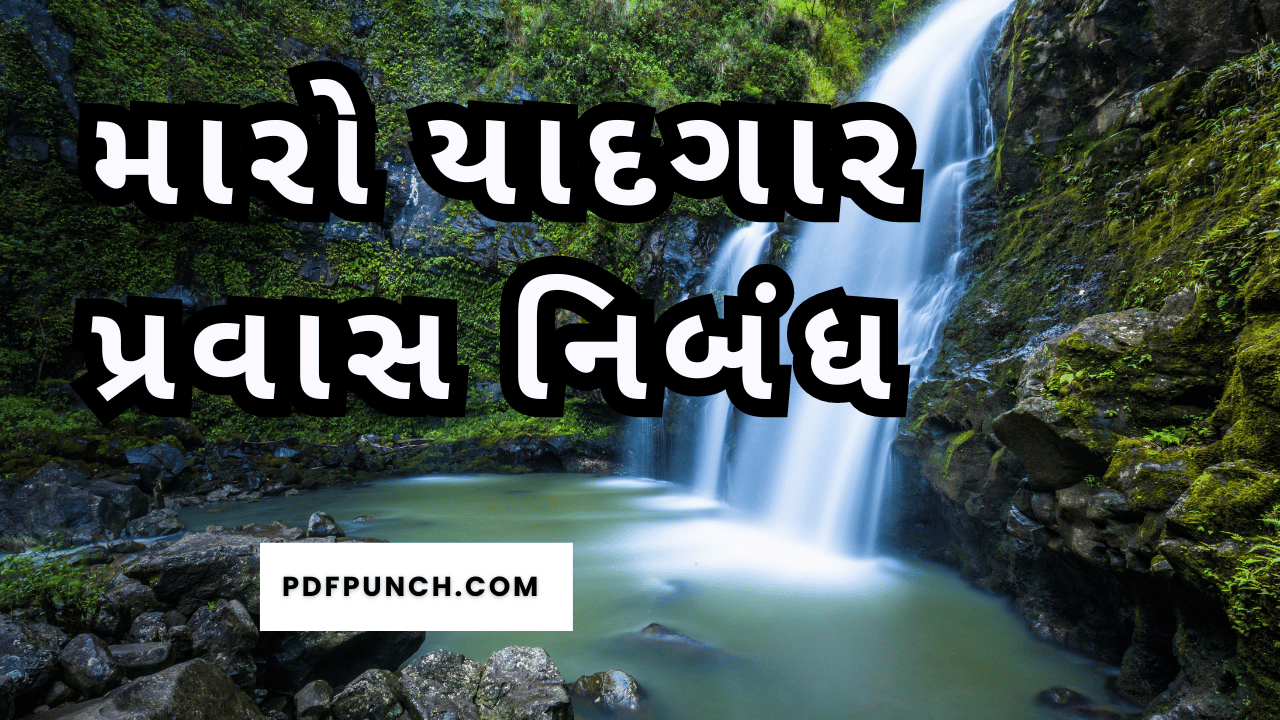 મારો યાદગાર પ્રવાસ નિબંધ ગુજરાતી