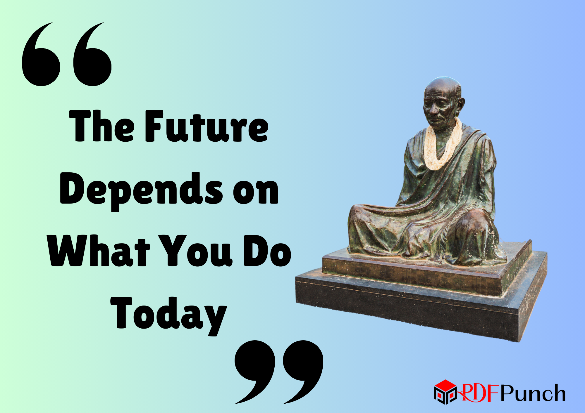 Mahatma Gandhi quotes on success